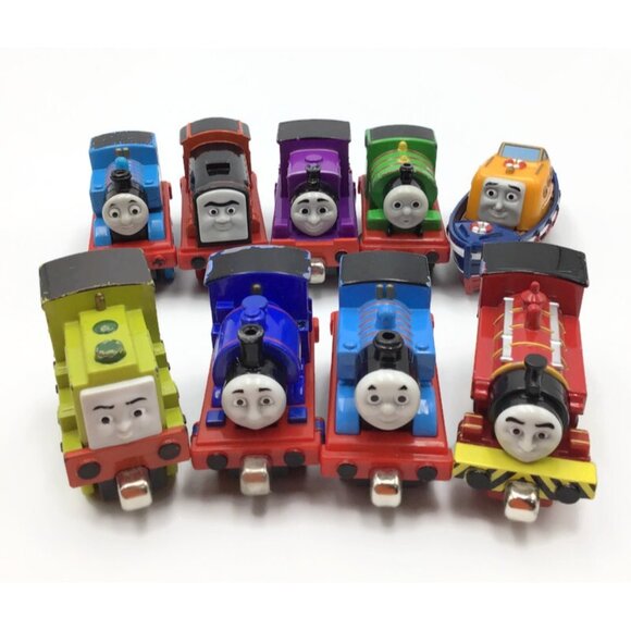 Thomas the Tank Engine 21 Pc. Diecast Trains Push Pull Take Along Friends Lot - Picture 2 of 16